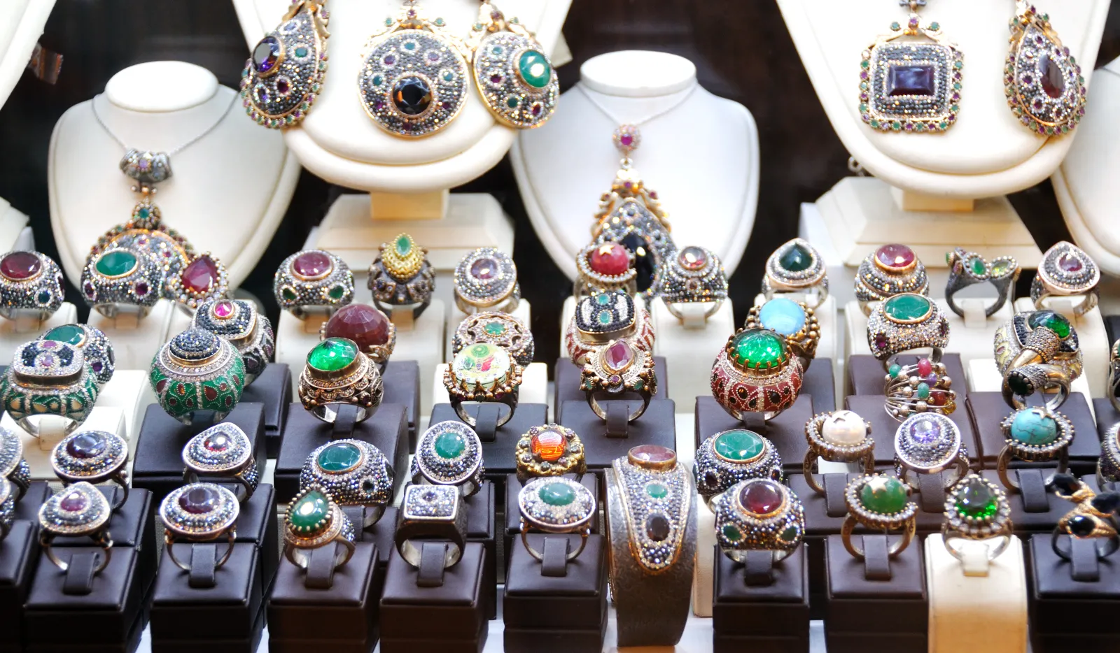 Gold and diamond rings